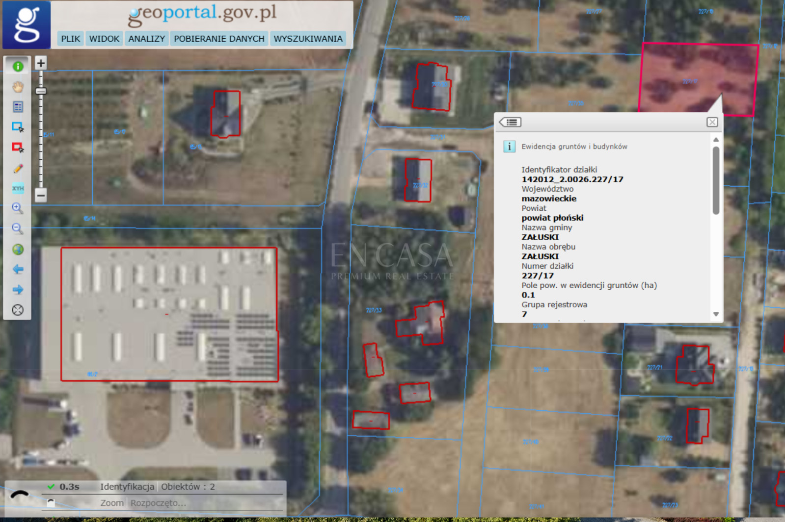 Plot Sale Załuski 6